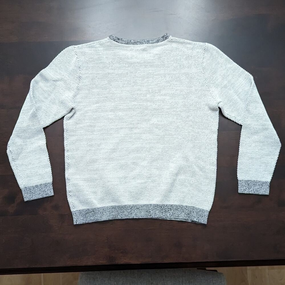 Reiss Crew Neck Textured Sweater Size Large - Picture 5 of 6